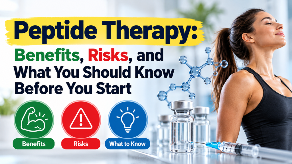 Peptide Therapy_ Benefits, Risks, and More